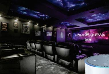 Modern Construction Company with Home Theatre