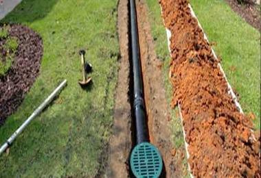 Modern Construction Company with Drainage System